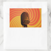 Aangepaste stickers voor microfoonherkenning (Tas)