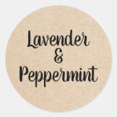 Aangepaste Stickers voor moderne kaarslabels (Voorkant)