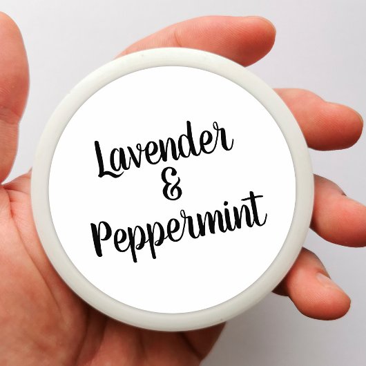 Aangepaste Stickers voor moderne kaarslabels