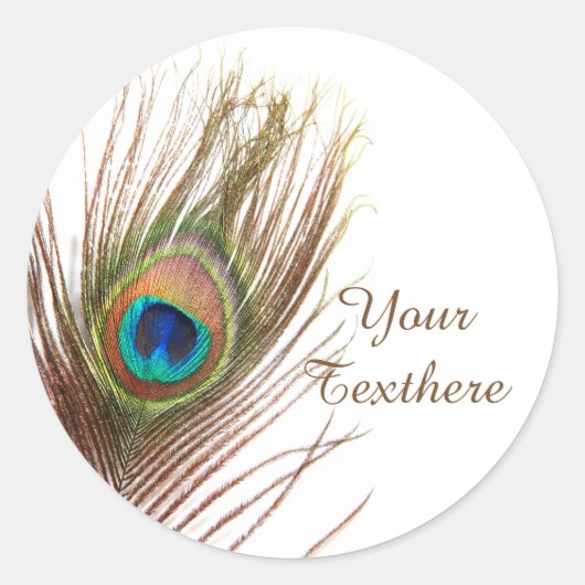 Aangepaste Stickers voor Peacock-doezels (Voorkant)