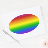 Aangepaste stickers voor regenboogkleuren (Envelop)