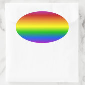 Aangepaste stickers voor regenboogkleuren (Tas)