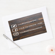 Aangepaste Stickers voor sociale media