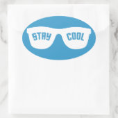 AANGEPASTE stickers VOOR STAY COOL (Tas)