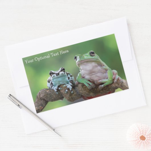 Aangepaste stickers voor tekstweergave (Envelop)