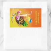 Aangepaste stickers voor Tropische Drink (Tas)