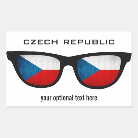 Aangepaste stickers voor Tsjechische schaduwen (Voorkant)