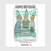 Aangepaste Stickers voor vaarweg snijden (Vel)