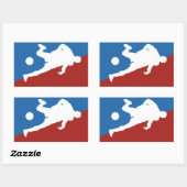 Aangepaste stickers voor voetzoekers (Vel)