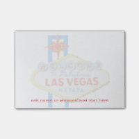 Aangepaste sticknotities voor Las Vegas