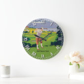 Aangepaste stijl Hoogland Golfscène Grote Klok (Huis)