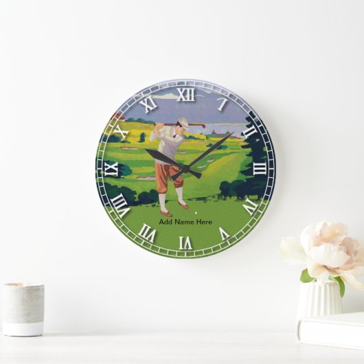 Aangepaste stijl Hoogland Golfscène Grote Klok (Huis)