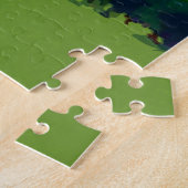 Aangepaste  stijl Hoogland Golfscène Legpuzzel (Zijkant)