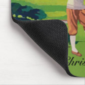 Aangepaste stijl Hoogland Golfscène Muismat (Hoek)