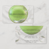 Aangepaste stijllijst voor bank- en verkoopkunst visitekaartje (Voorkant / Achterkant)