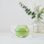 Aangepaste stijllijst voor bank- en verkoopkunst visitekaartje (Staand voorkant)