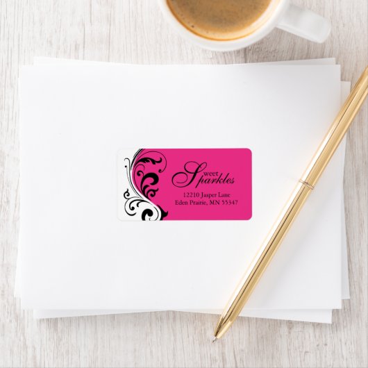 Aangepaste stijlvolle Adresetiketten Etiket (Insitu)