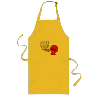 Aangepaste stijlvolle bloemenkleurenkeuken apron lang schort