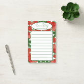 Aangepaste stijlvolle boodschappenlijst Aardbeien Post-it® Notes (Kantoor)