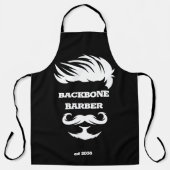 Aangepaste stijlvolle kapperszaak schort (Voorkant)