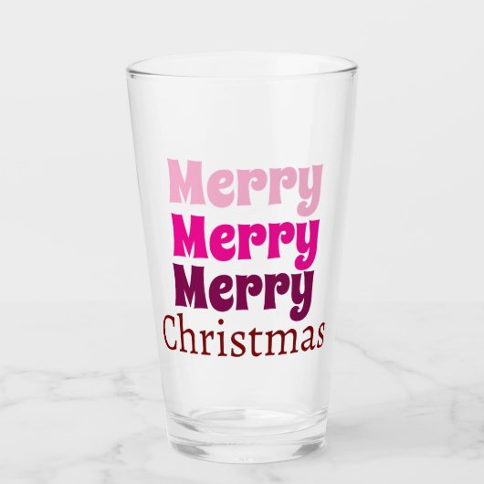 Aangepaste Stijlvolle Moderne Elegante Vrolijke Ke Glas (Voorkant)