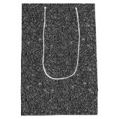 Aangepaste stijlvolle, moderne verjaardagscadeauta medium cadeauzakje (Achterkant)