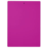 Aangepaste stijlvolle naam Monogram Letter Music S Klembord (Achterkant)