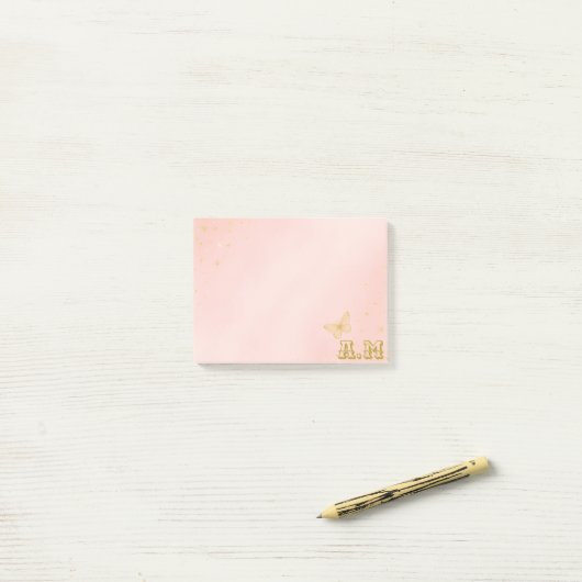 Aangepaste stijlvolle post-it notities post-it® notes (Op bureau)