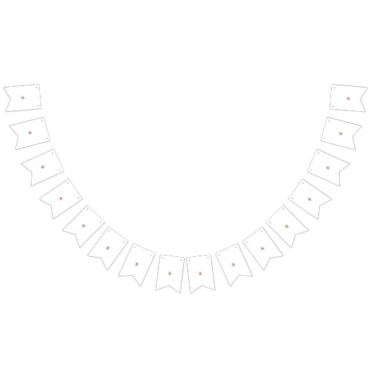 Aangepaste stof & gepersonaliseerde Bunting Banner (Alle)