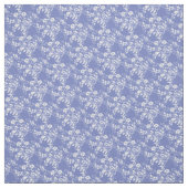 Aangepaste Stof-Lavendel & Witte Bloemen Stof (Swatch)