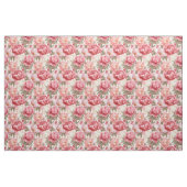 Aangepaste stof-roze pioen stof (Fat Quarter)