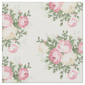 Aangepaste stof- Roze Rozen Stof (Close Up)