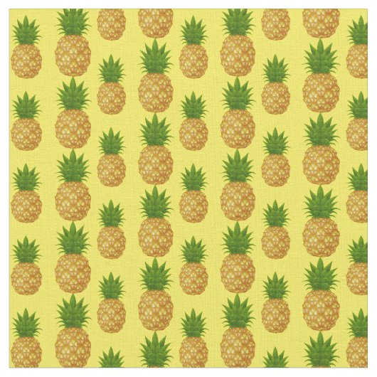 Aangepaste stof-tropische ananas stof (Close Up)