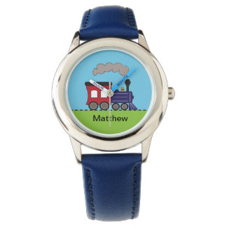 Aangepaste stoomlocomotief horloge