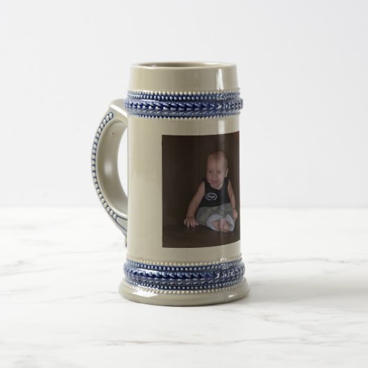 Aangepaste stop met Afbeelding Bierpul (Voorkant links)