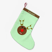 Aangepaste stopzetting voor Cyber-kerstrendieren Kleine Kerstsok (Voorkant (Hangend))