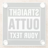 Aangepaste STRAIGHT onderzetters van BUITENVERPAKK (Achterkant)