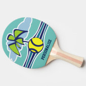 Aangepaste strandbaltafel tennis ping pongpeddel tafeltennisbatje (Zijkant)
