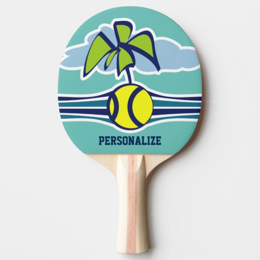 Aangepaste strandbaltafel tennis ping pongpeddel tafeltennisbatje (Voorkant)