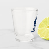 Aangepaste strandcruise nautisch anker shot glas (Links)
