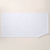 Aangepaste strandhanddoek, kunstwerk of foto toevo strandlaken (Voorkant)