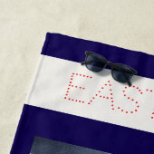 Aangepaste strandhanddoek met foto - persoonlijk c strandlaken (In situ)