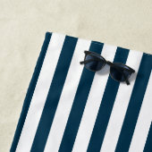 Aangepaste Strandhanddoek met Monogram Strandlaken (In situ)