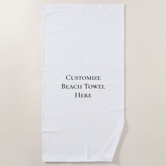 Aangepaste strandlaken vakantie ontwerp Sjabloon z (Voorkant)