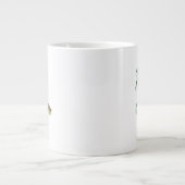 Aangepaste strandvakantie  grote koffiekop (Voorkant)