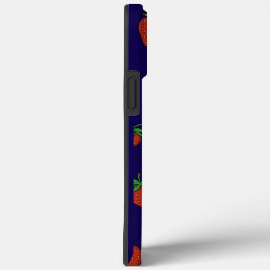 Aangepaste Strawberry Blue Case-Mate iPhone Case (Achterkant / Rechts)