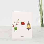 Aangepaste Strawberry Flat Kaart (Achterkant)