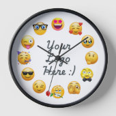 Aangepaste Streamer Party Time Clock (Voorkant)