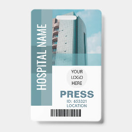 Aangepaste streepjescode, Logo-ID Badge