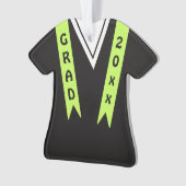 Aangepaste streepkleur achtertekst Afstudeerder wo Ornament (voorkant)